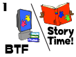 Books to Film; Story time at Geneva Elementary 1