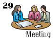 Fundraising meeting 29