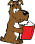 Book Busters' puppy