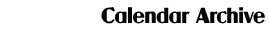 calendar archive