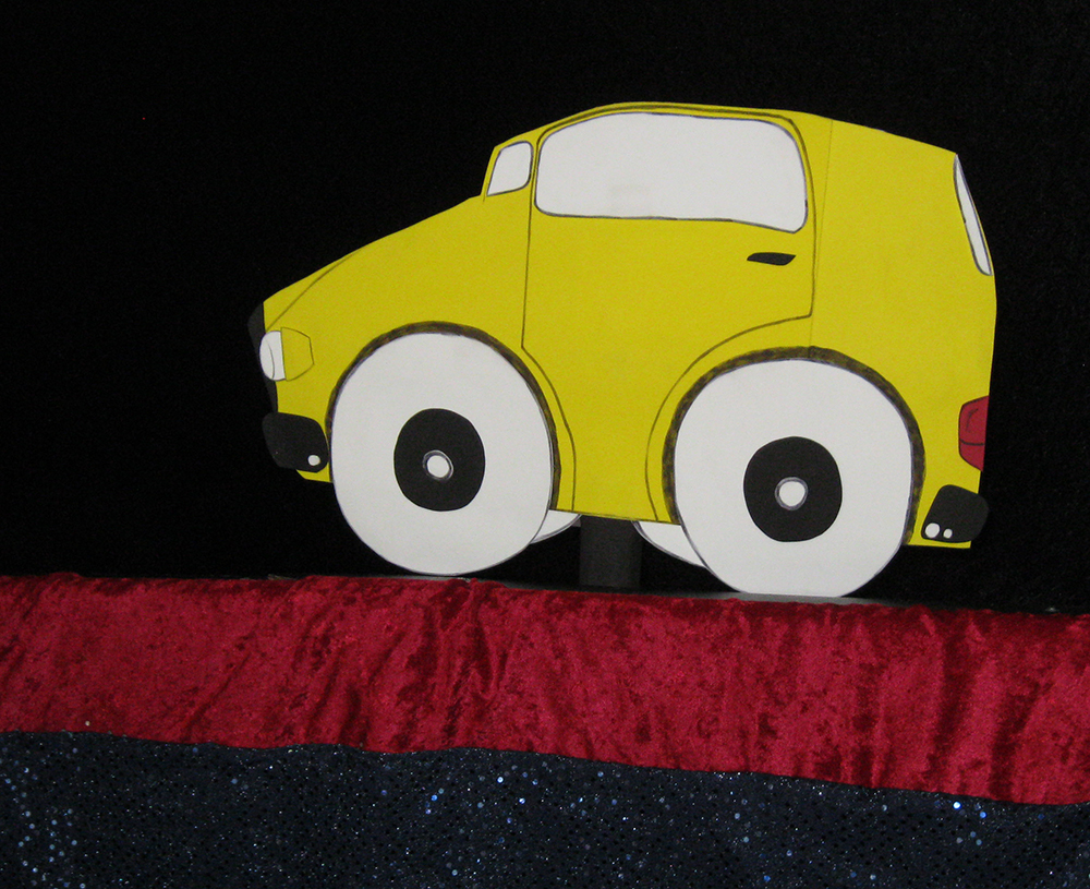 yellow car