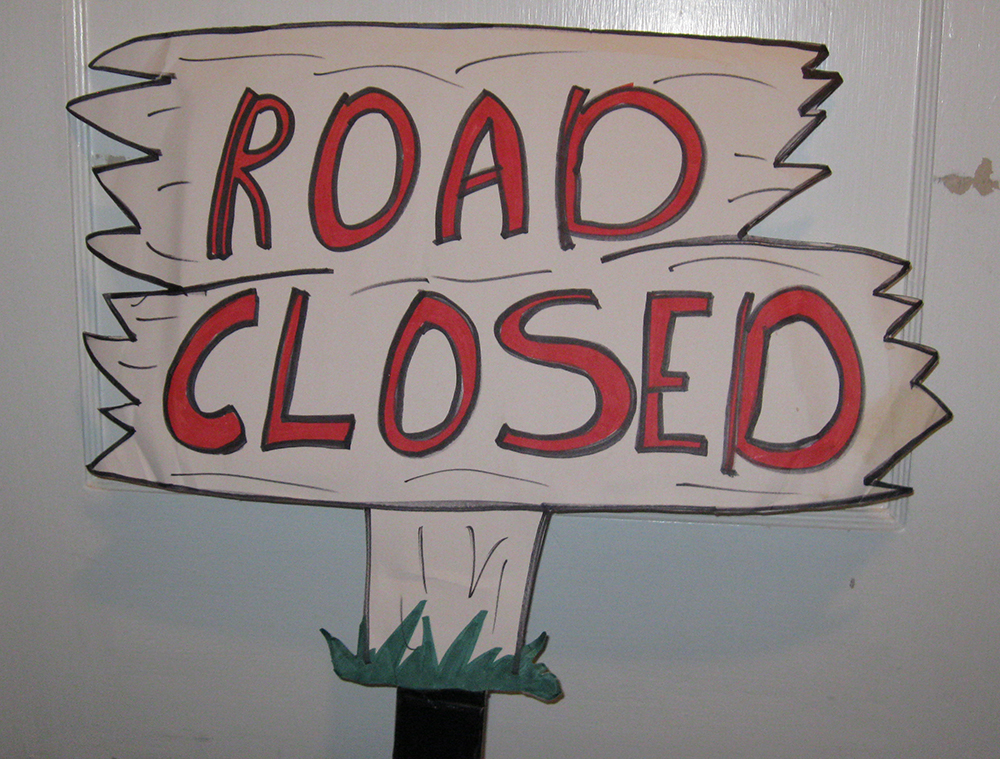 road sign